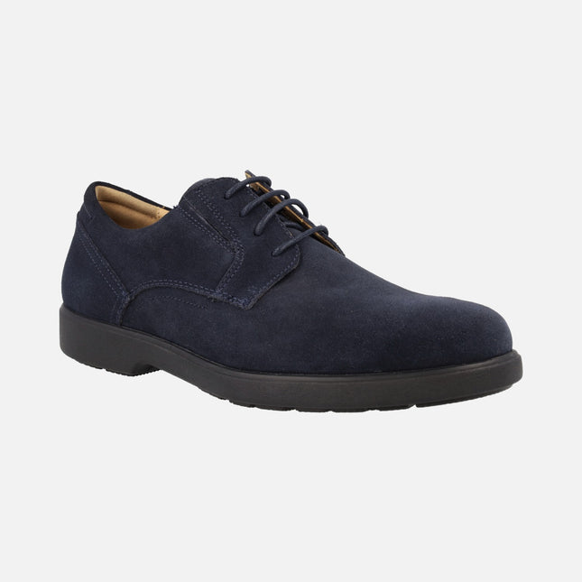 Spherica Ec11 Men's Shoes on Navy Blue suede