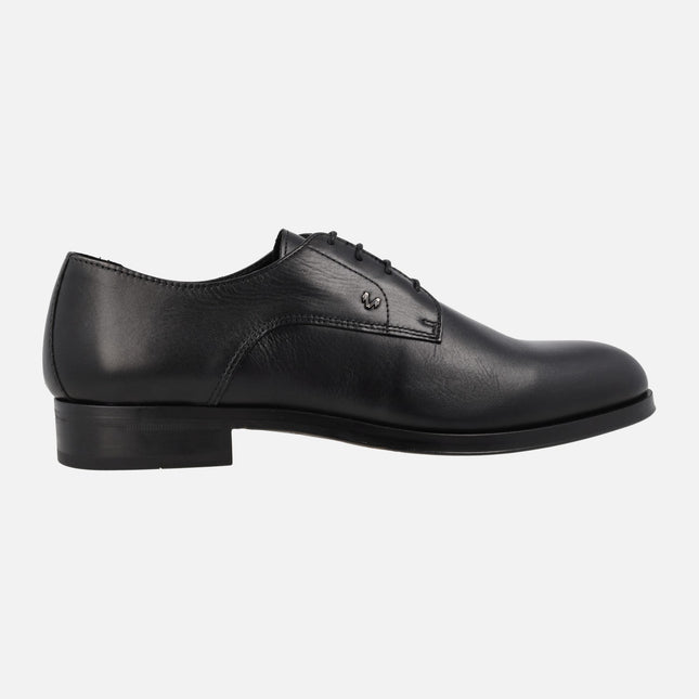 Zapatos Blucher de vestir en piel Negra para hombre de Martinelli