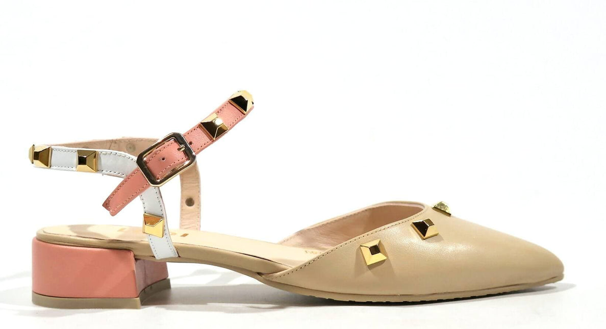 Zapatos bajos destalonados para mujer Amode-Li