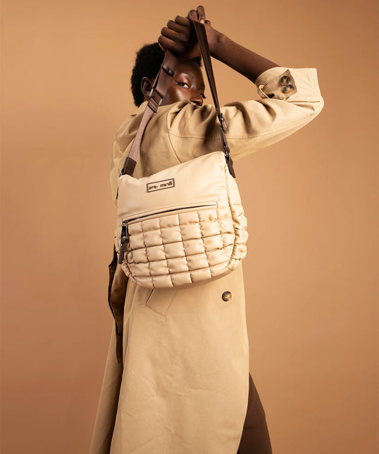 Bolsos bandolera efecto acolchado