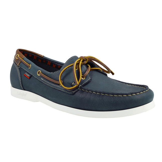 Nautical Navy Blue For Men With White Floor