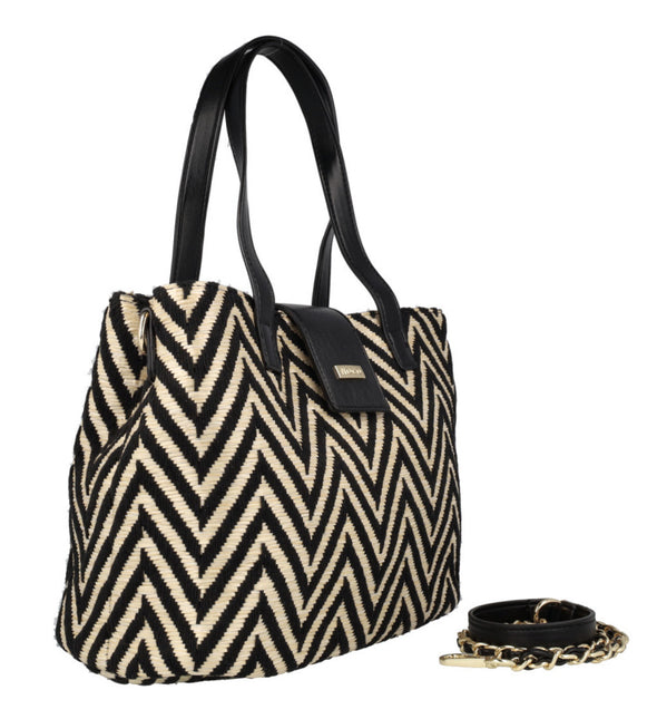 NOCO Bags in Combined Black and Beige