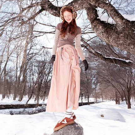 Zapatillas deportivas para mujer Olmo Barefoot serraje y contraste