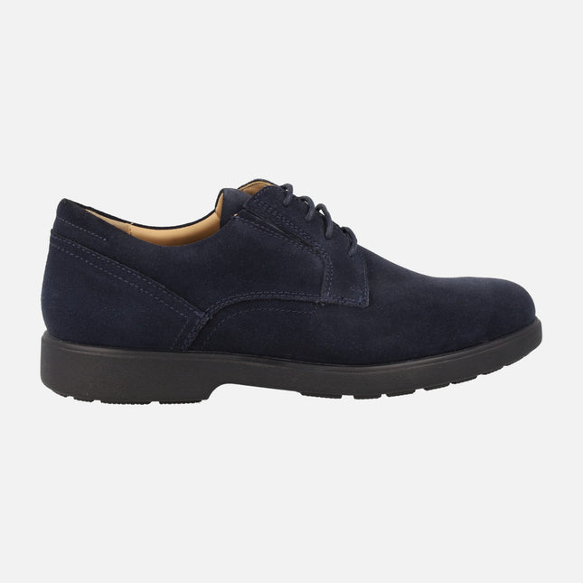 Spherica Ec11 Men's Shoes on Navy Blue suede
