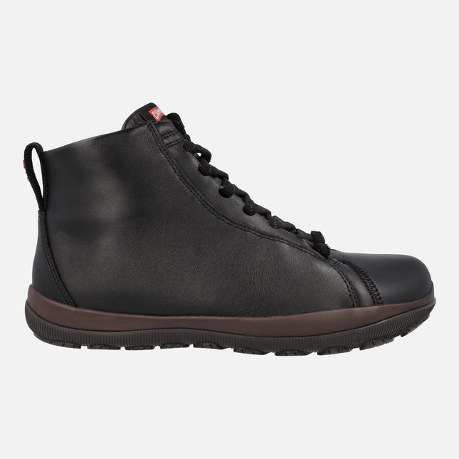 Camper Peu Pista black leather Gore Tex boots for man