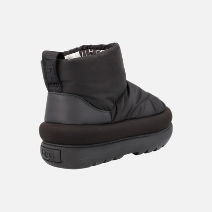 Ugg Classic Maxi Mini black padded fabric women's boots