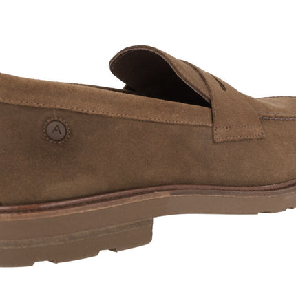 Suede airplane moccasins for mind color with mask