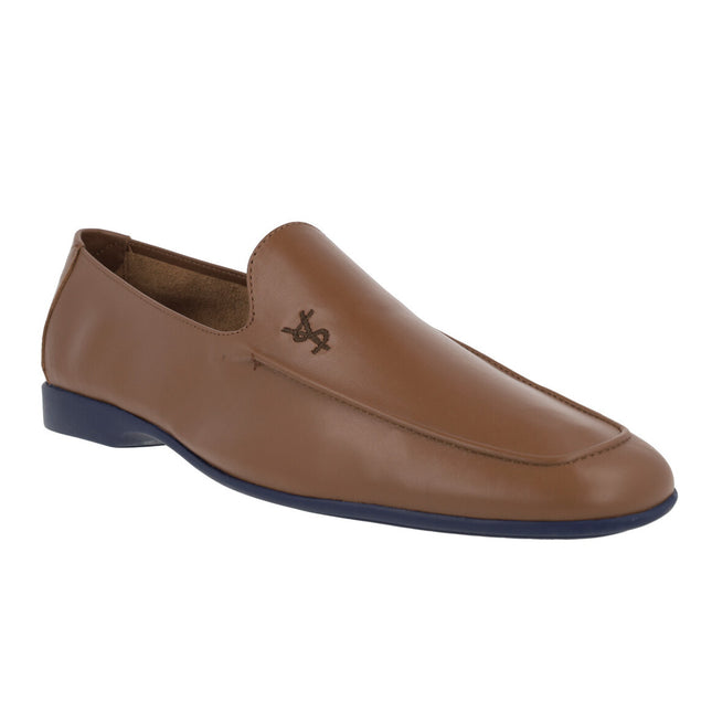 Moccasins for men with fine rubber floor