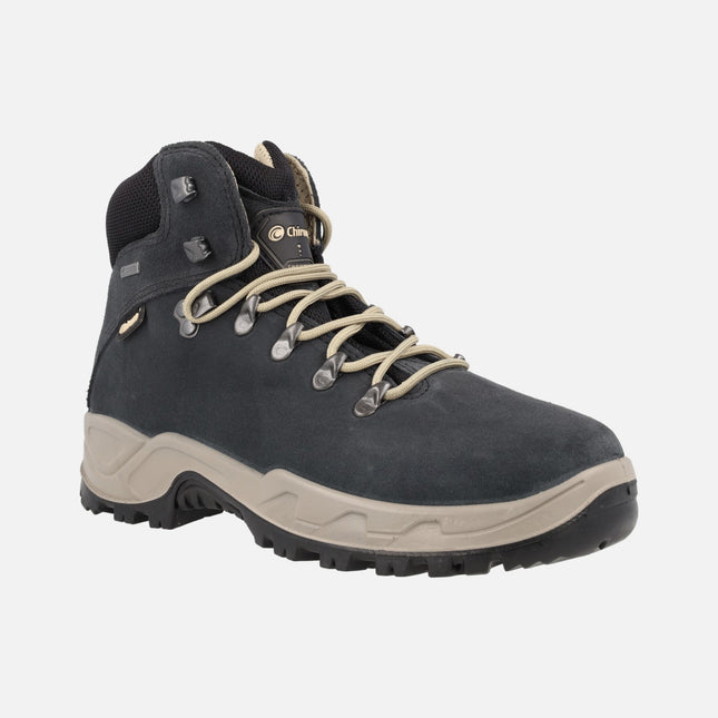 Chiruca Xacobeo 33 grey suede men's hiking boots