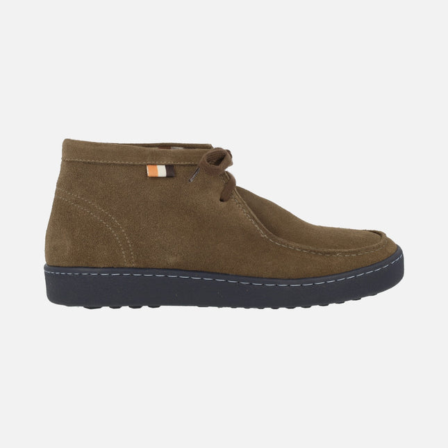 Keep Honest 0218 man suede laced boots
