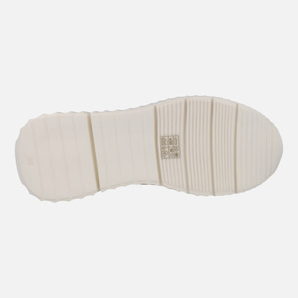 Zapatillas deportivas Concordia en combinado beige