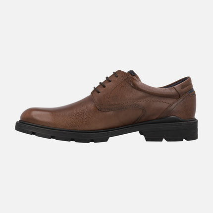  Men's Lace-up Shoes on Brown Leather Fredy F1604