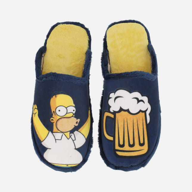 Zapatillas de casa para hombre Homer Simpson