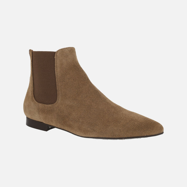 Angela Brown suede chelsea boots