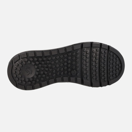 Men's black sneakers with gore-tex membrane