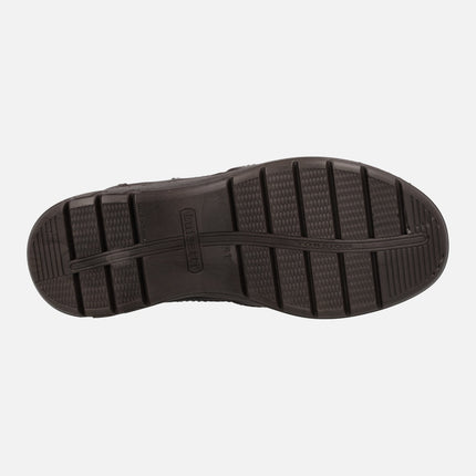 Zapatos de piel con cordones para hombre con tratamiento Waterproof