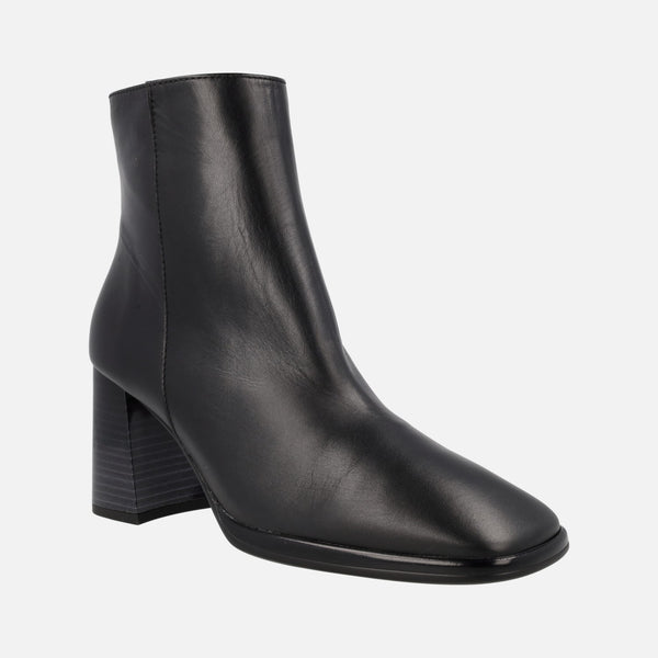 Hispanitas Monaco leather ankle boots with 8 cm heels