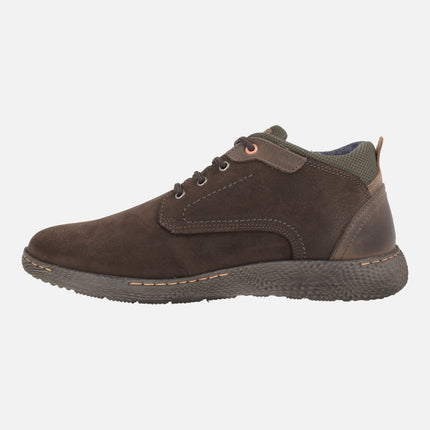 Men's Boots in Nubuck leather with waterproof membrane