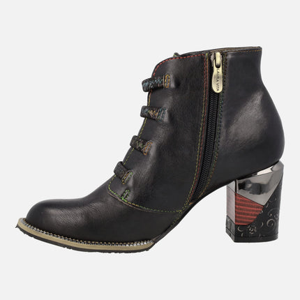  Laura Vita MAEVAO 12 Noir black leather boots