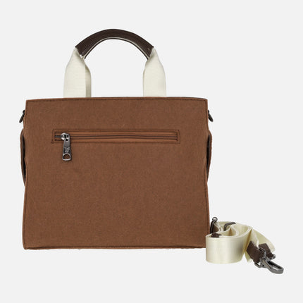 Pepe Moll multiposition bags in Felt fabric Loden
