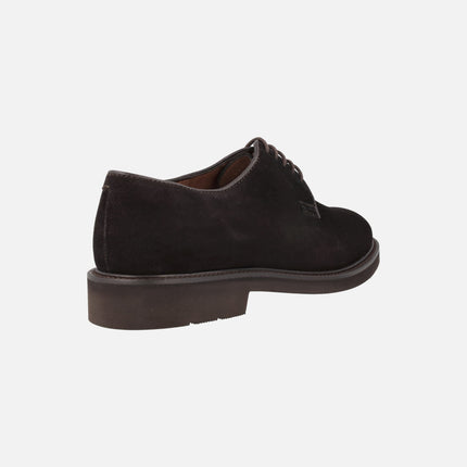 Baltimore brown suede blucher shoes