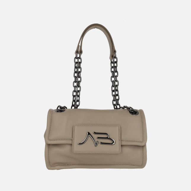Domenica bags with flap and logo
