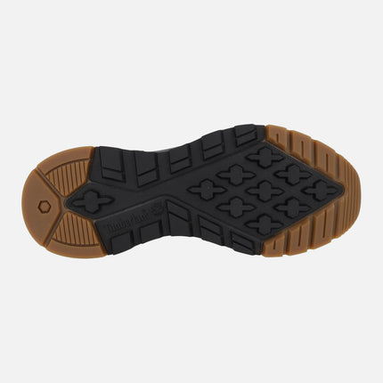 Men's Goretex Boots Sprint Trekker Mid Lace Up Waterproof Sneaker Wheat