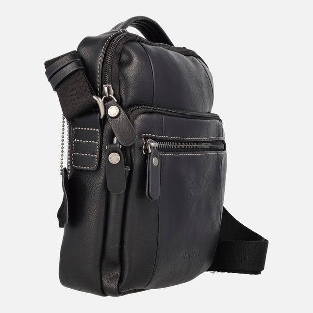 Men's shoulder strap Bags in Black