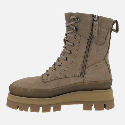 Lace -up boots for women Orianna2 Hike Pebble Nubuck