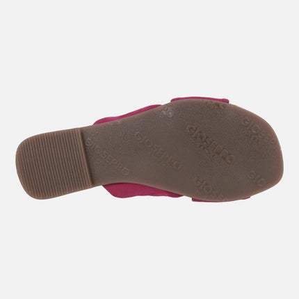 Flat leather sandals Agira