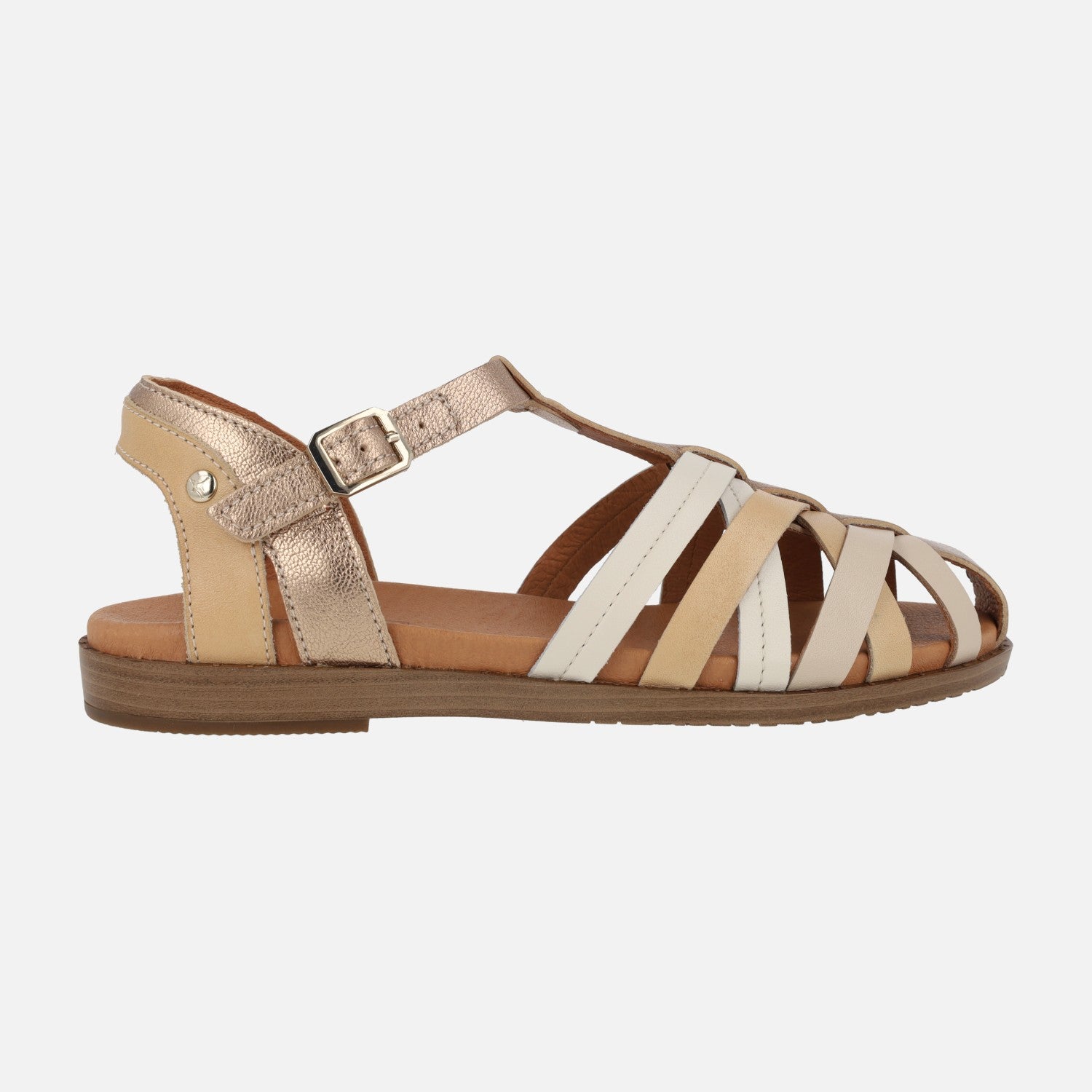 Sandalias de piel estilo cangrejeras FORMENTERA W8Q-0803