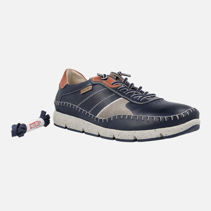 Zapatos deportivos de piel para hombre FUENCARRAL M4U-6113C1