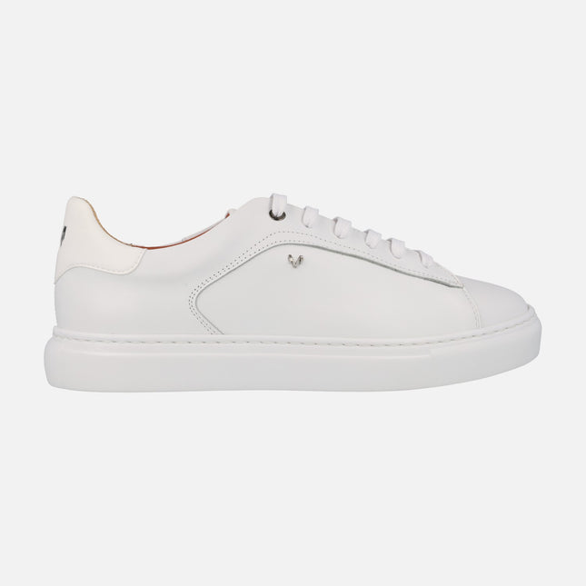 White Leather Sneakers for Men Rawson 1659-2713S1