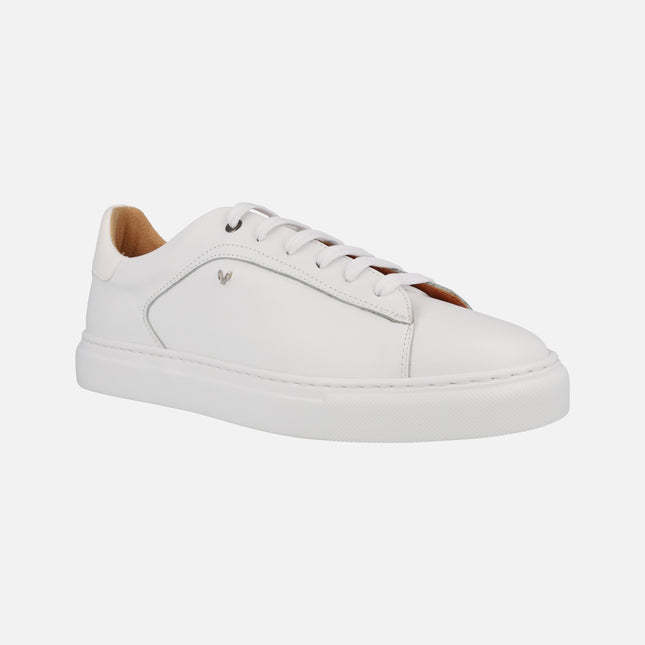 White Leather Sneakers for Men Rawson 1659-2713S1