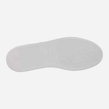 Zapatillas deportivas blancas de piel para hombre RAWSON 1659-2713S1