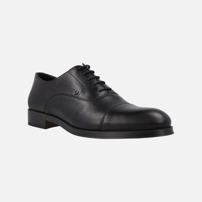 Zapatos oxford en piel negra Martinelli Empire 1492-2631PYM