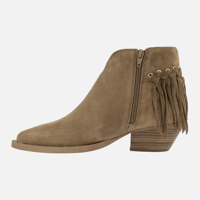 Cowboy style boots with fringes Alpe Western