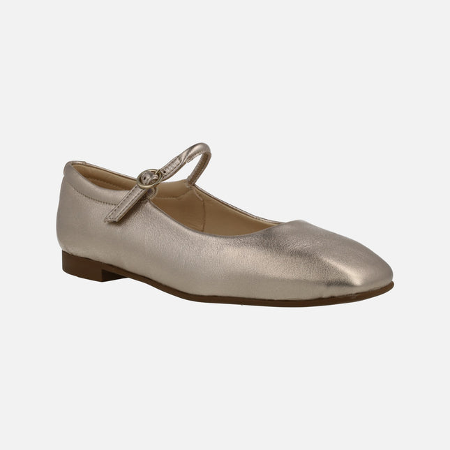 Alpe Anais Leather Mary jane shoes