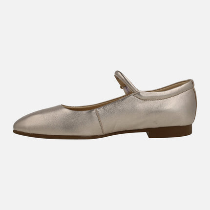 Alpe Anais Leather Mary jane shoes
