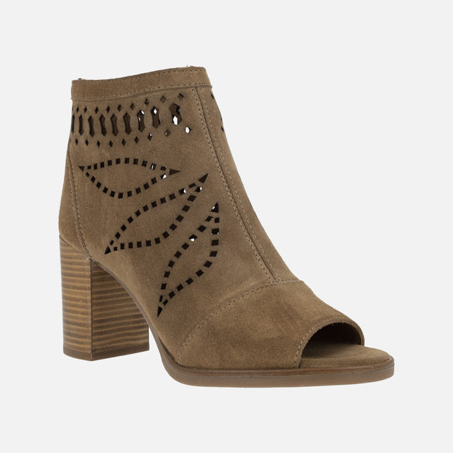 Open toe ankle boots Alpe Liset