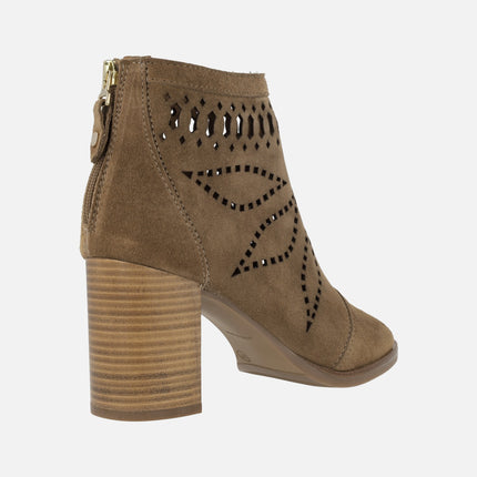 Open toe ankle boots Alpe Liset