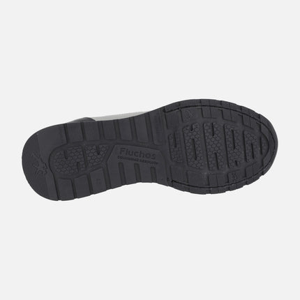 Men's comfort sneakers in gray combined