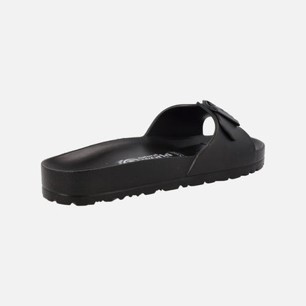 Neli Eva rubber sandals with buckle