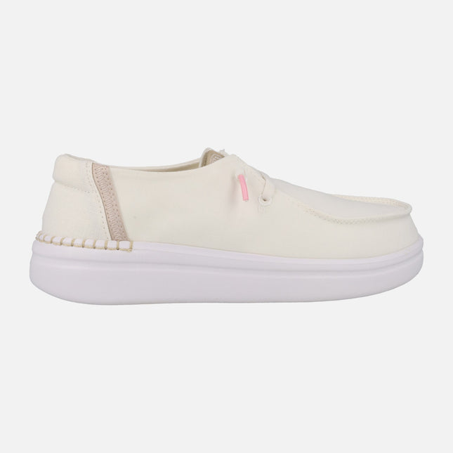 Women's sneakers with low platform Wendy Rise