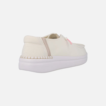 Women's sneakers with low platform Wendy Rise