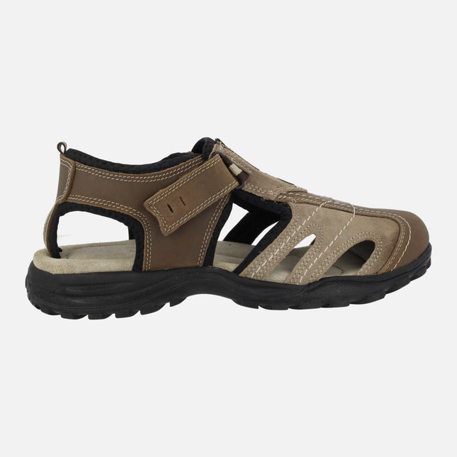 Men's sport sandals with velcro closure