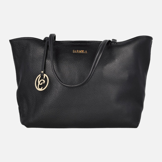 Shopping leather bags Carmela 186090