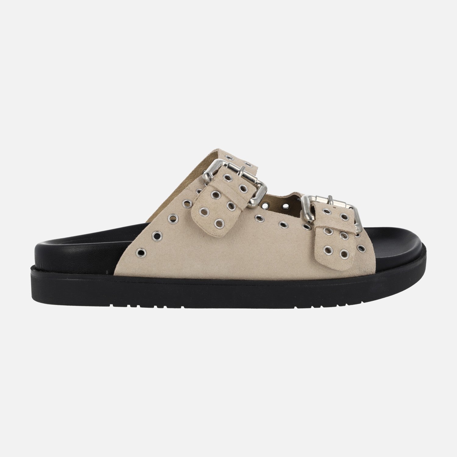 Sandalias bio Dara con hebillas y remaches – Zapaterías Cortés