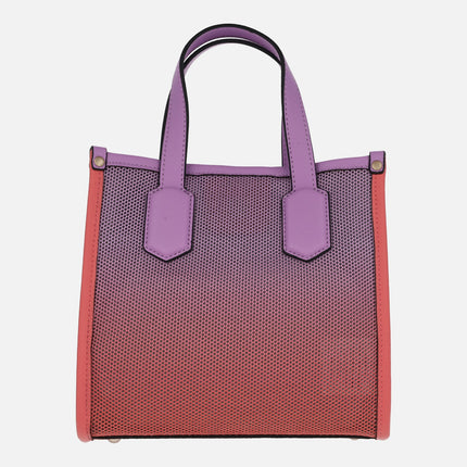 Hispanitas Shopper Bags in grid fabric