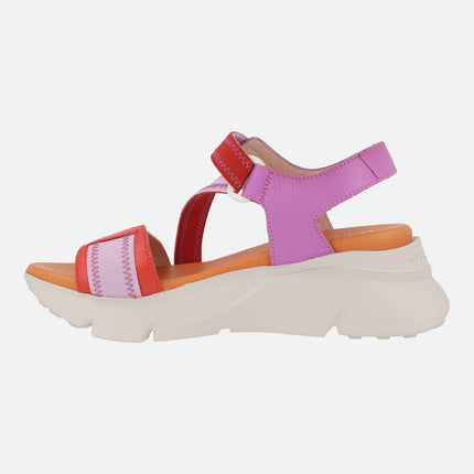 Hispanitas sandals with volum sole and velcro closure
